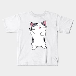 Sleepy Lazy Kitty Kids T-Shirt